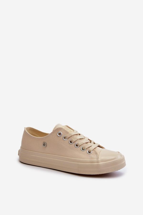 beige Sneakers model 197893 Step in style