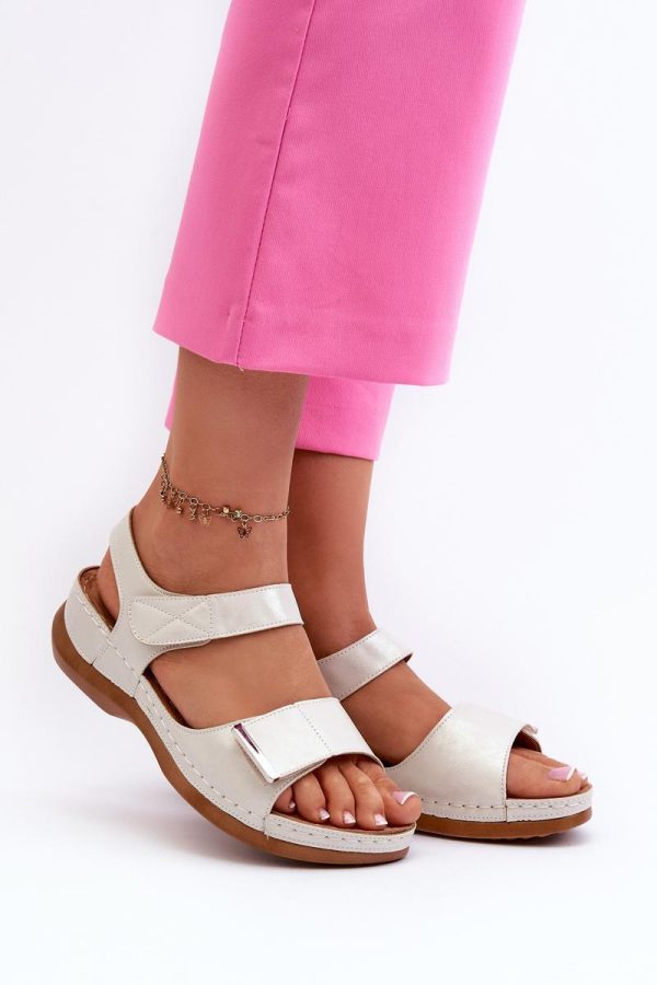 grey Sandals model 197899 Step in style