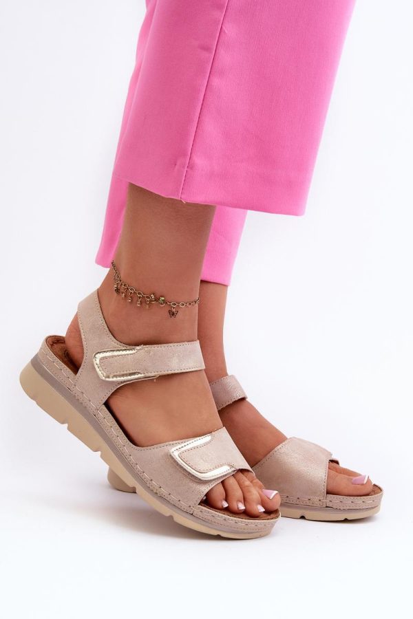 beige Sandals model 197900 Step in style