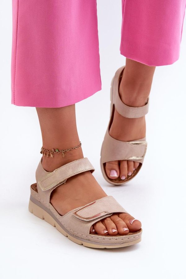 beige Sandals model 197900 Step in style