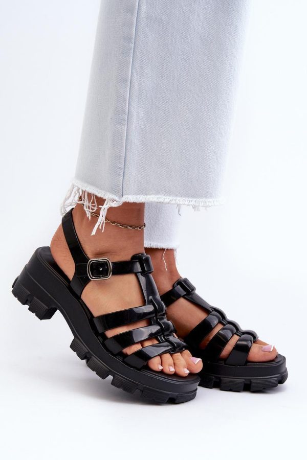 black Sandals model 198045 Step in style