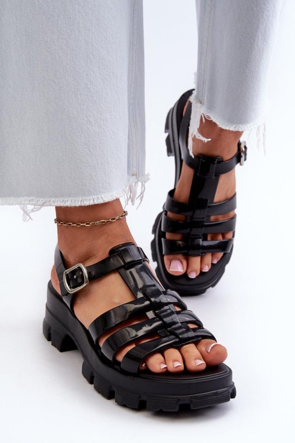 black Sandals model 198045 Step in style