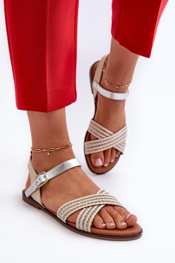 beige Sandals model 198047 Step in style