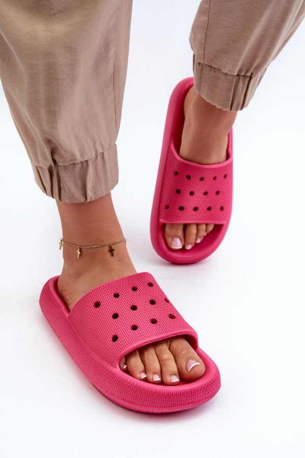 Pink Flip-flops in Sandals & Flip-Flops For Women with Fabric, Footbed and Sole Height