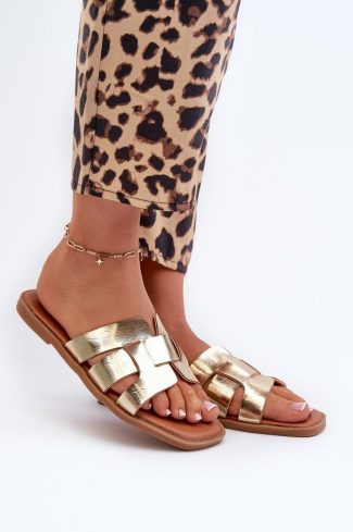 yellow Flip-flops model 198181 Step in style