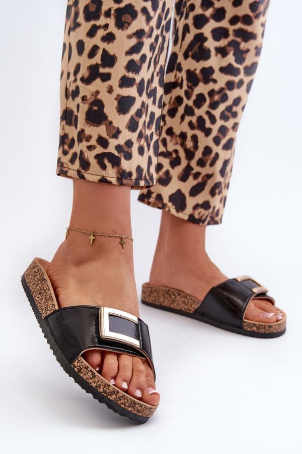 Black Flip-flops in Sandals & Flip-Flops For Women with Fabric, Footbed and Platform Height