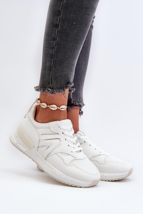 white Sport Shoes model 198222 Step in style