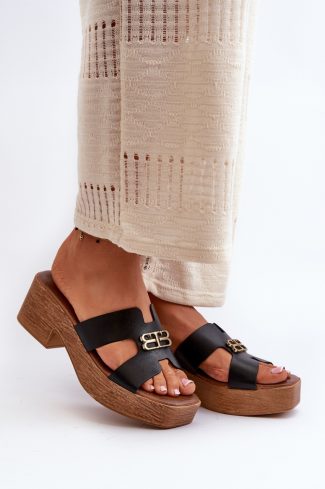 black Flip-flops model 198267 Step in style