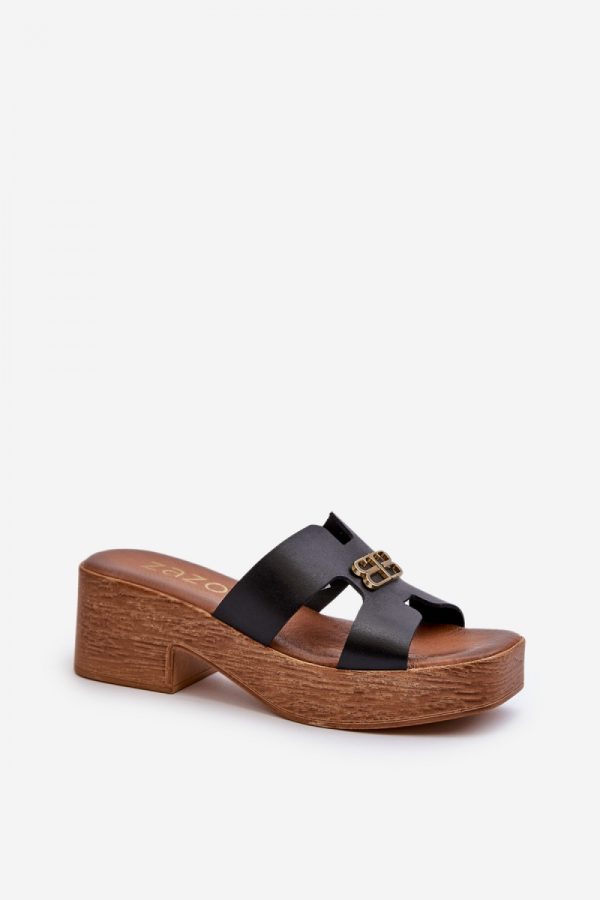 black Flip-flops model 198267 Step in style