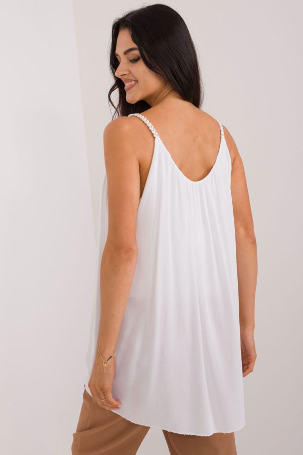 White Top in Undershirts / Tops with Viscose