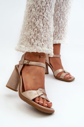 Yellow Heel Sandals in Sandals & Flip-Flops For Women with Fabric, Footbed and Heel Height