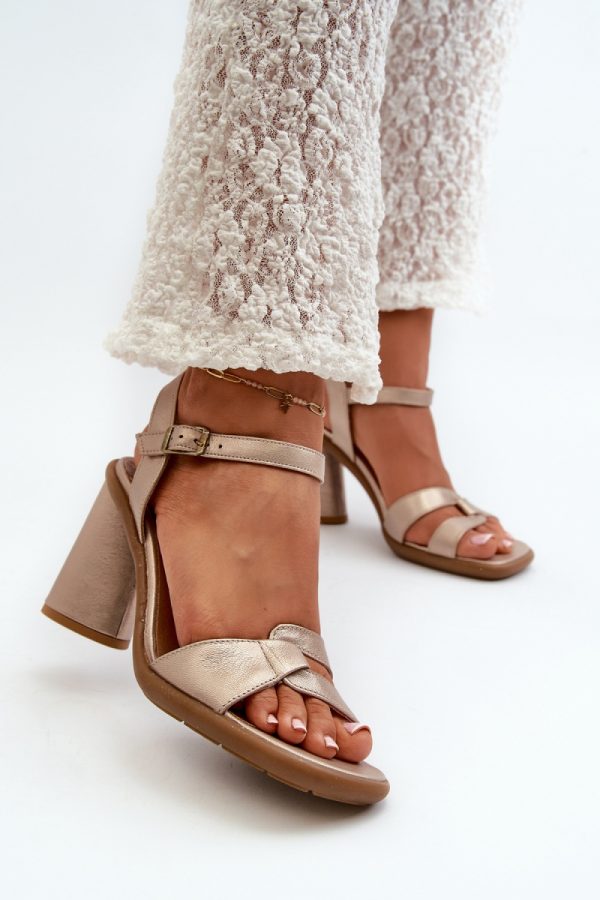 Yellow Heel Sandals in Sandals & Flip-Flops For Women with Fabric, Footbed and Heel Height