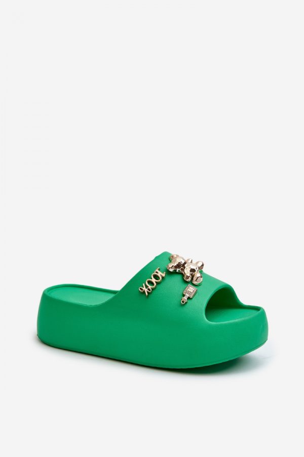 green Flip-flops model 198423 Step in style