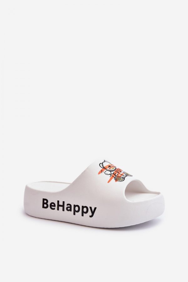 White Flip-flops in Sandals & Flip-Flops For Women with Fabric, Footbed and Sole Height