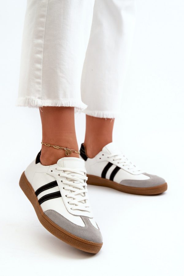 white Sport Shoes model 198447 Step in style