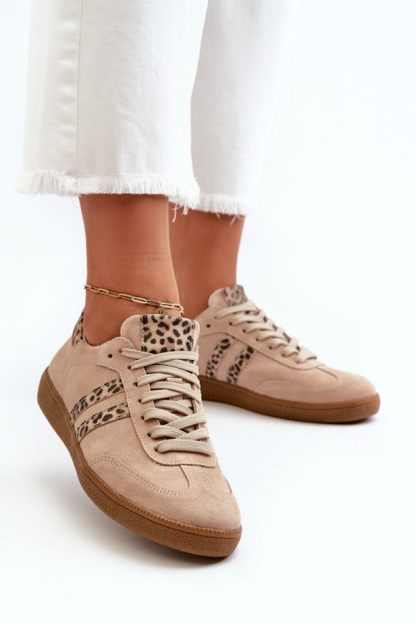 beige Sport Shoes model 198448 Step in style