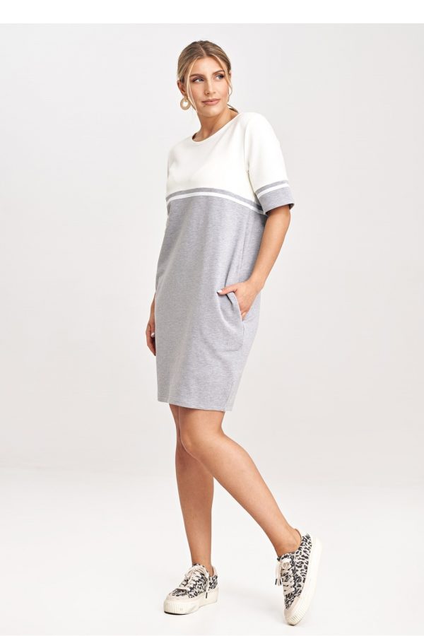 grey Daydress model 198485 Figl