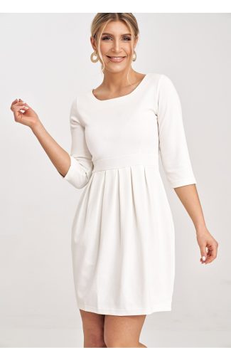 beige Daydress model 198489 Figl