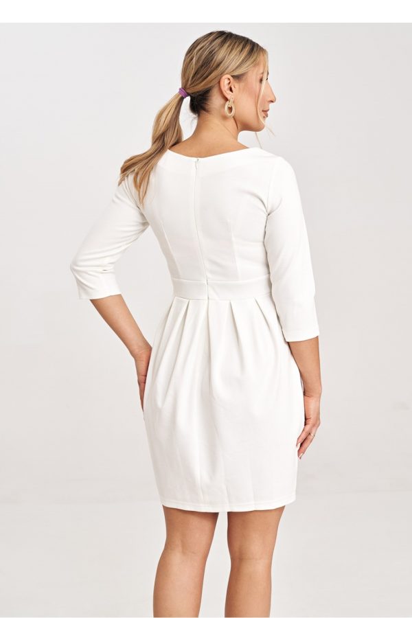 beige Daydress model 198489 Figl