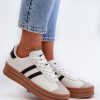 1034396.jpg White Platform Sneakers in Women`s Athletic Shoes, Trainers, Sneakers with Fabric, Footbed, Upper Height and Platform Height