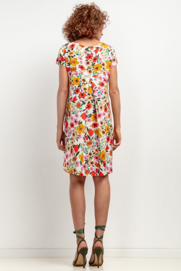 White Daydress in Day Dresses with Viscose