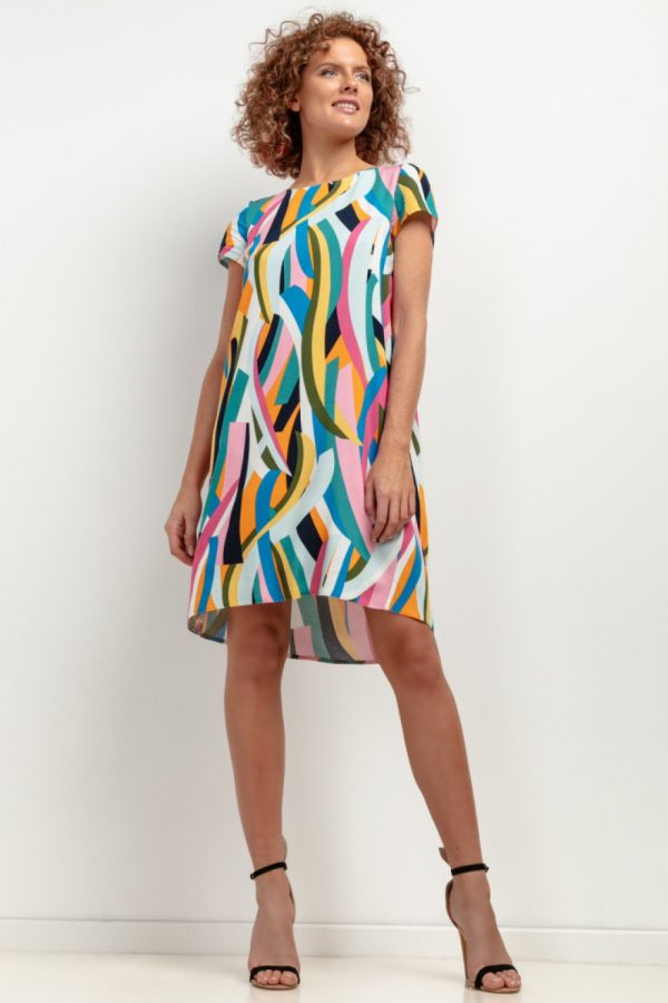 Multicolor Daydress in Day Dresses with Viscose