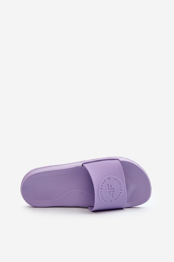 Violet Flip-flops in Sandals & Flip-Flops For Women with Fabric and Footbed