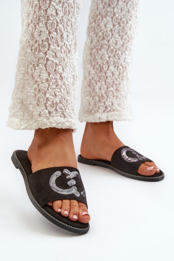 black Flip-flops model 198616 Step in style