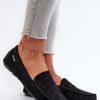 1034984.jpg Black Mocassin in Moccasins, Loafers with Fabric, Footbed and Upper Height
