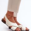 1035056.jpg Beige Sandals in Sandals & Flip-Flops For Women with Fabric and Footbed