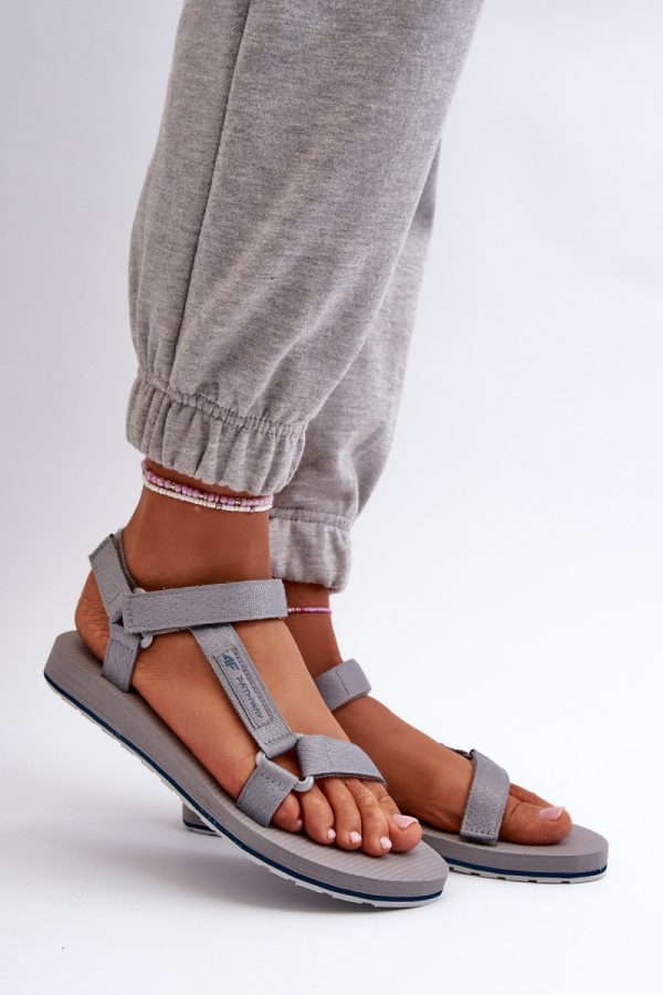 grey Sandals model 198779 Step in style