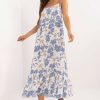 1035585 Blue Daydress in Day Dresses with Viscose