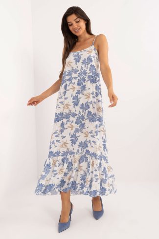 Blue Daydress in Day Dresses with Viscose