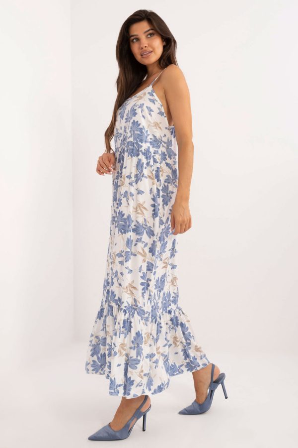 Blue Daydress in Day Dresses with Viscose