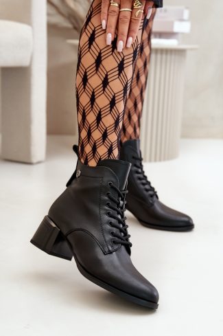 1036590.jpg Black Heel Boots in Women`s Ankle Boots & Booties with Fabric, Warmers, Footbed, Upper Height and Heel Height