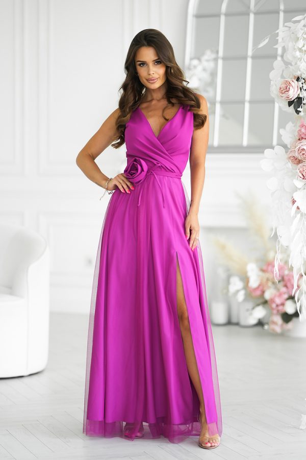 Violet Long Dress in Evening Dresses with