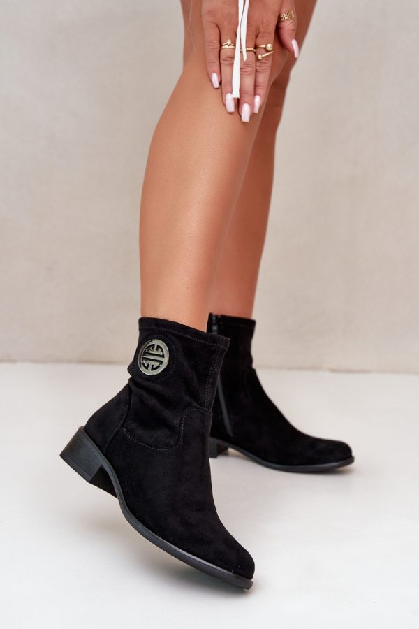 black Heel boots model 199422 Step in style