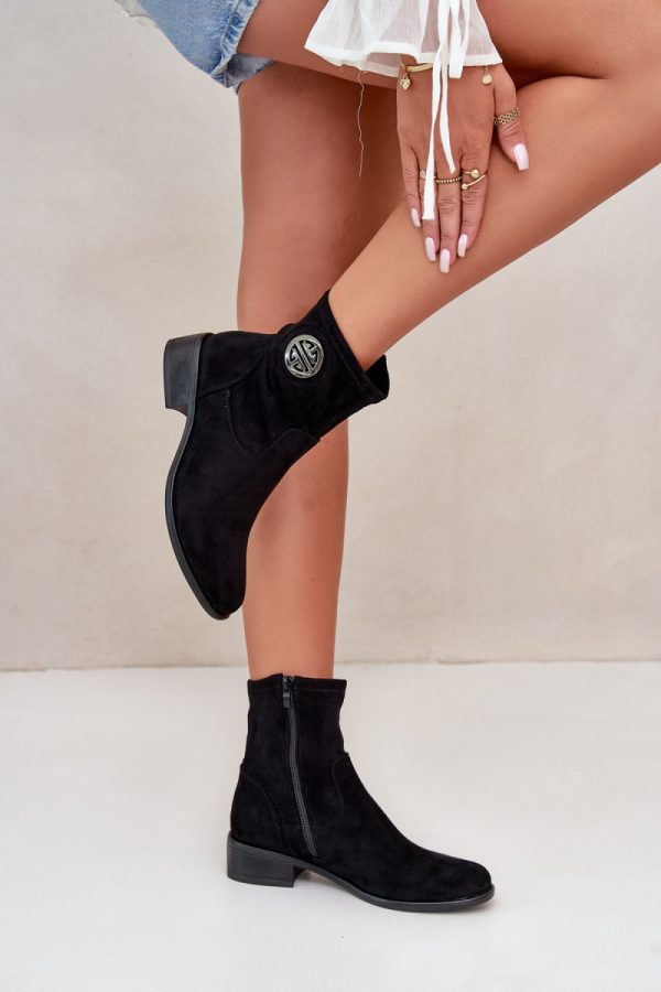 black Heel boots model 199422 Step in style
