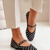 1037965.jpg Black Ballet Flats in Ballet Flats, Ballet Pumps For Women with Fabric, Footbed and Heel Height