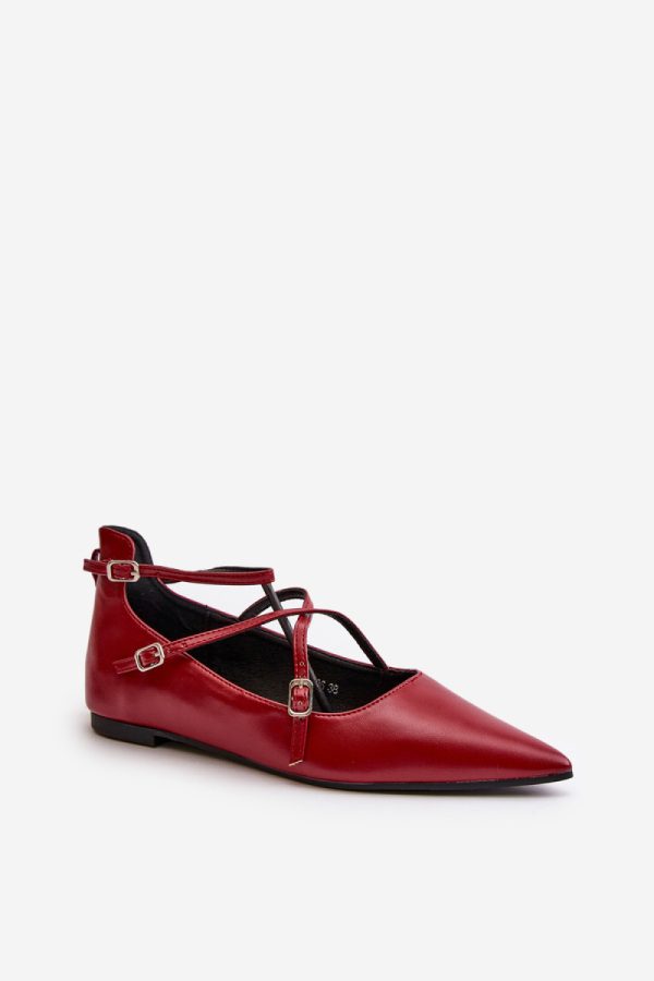 red Ballet flats model 199807 Step in style