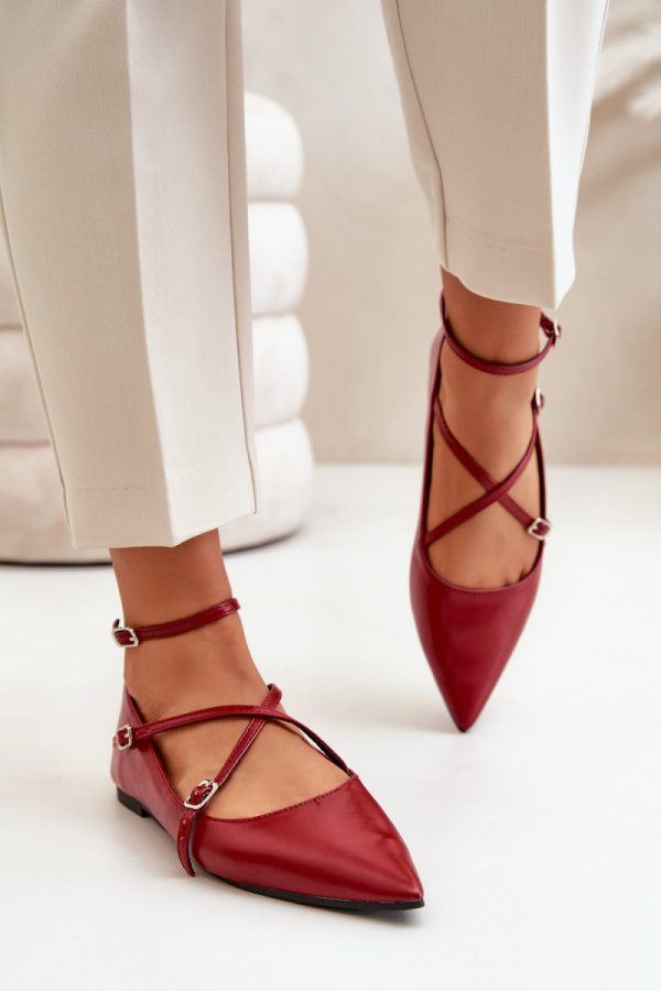 red Ballet flats model 199807 Step in style