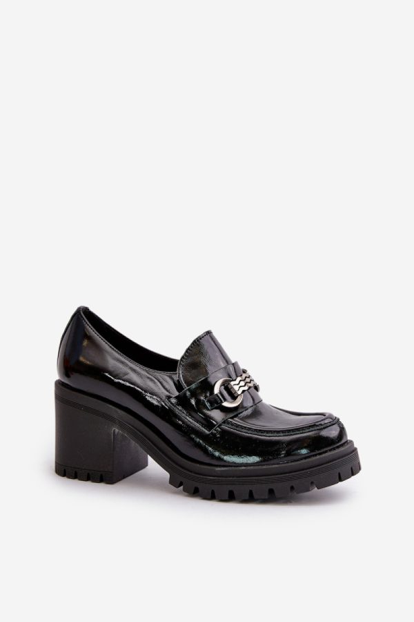 Black Heeled Low Shoes in Women`s Ankle Boots & Booties with Fabric, Footbed, Upper Height, Heel Height and Platform Height