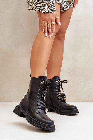 1038055.jpg Black Bootie in Women`s Ankle Boots & Booties with Fabric, Warmers, Footbed, Upper Height and Heel Height