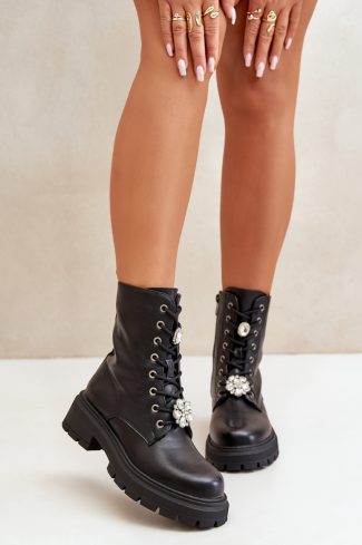 1038064.jpg Black Bootie in Women`s Ankle Boots & Booties with Fabric, Warmers, Footbed, Upper Height, Heel Height and Platform Height