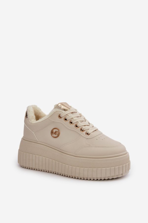 beige Sport Shoes model 199888 Step in style