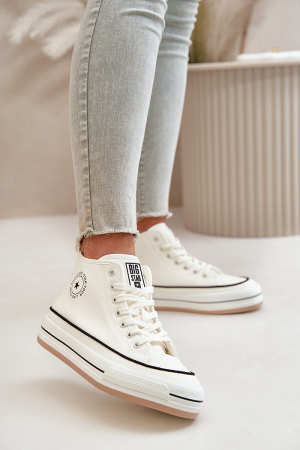 white Sneakers model 199906 Step in style