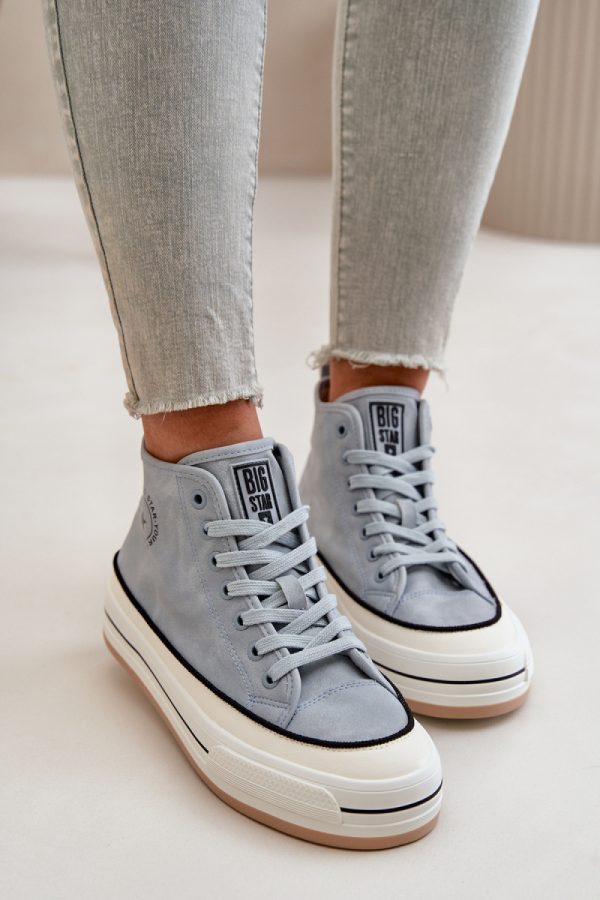 blue Sneakers model 199910 Step in style
