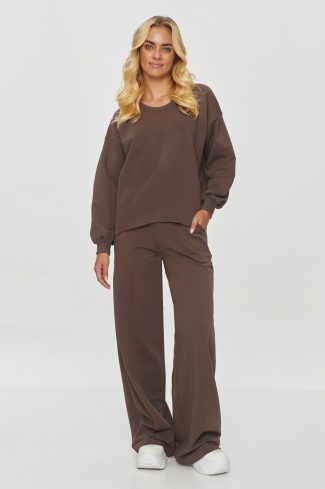 1038650.jpg Brown Set in Pants, Trousers, Shorts with Cotton and Spandex