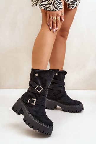 black Boots model 200093 Step in style