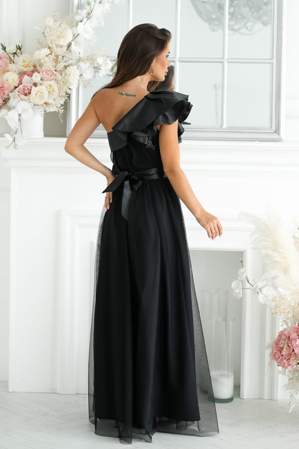 Black Long Dress in Evening Dresses with